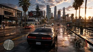City street driving screenshot thumbnail