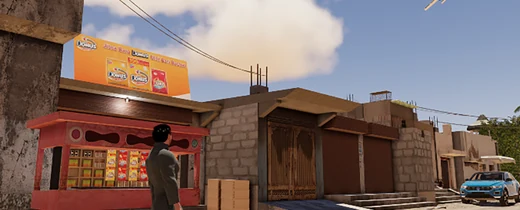 No Rules Village Life banner